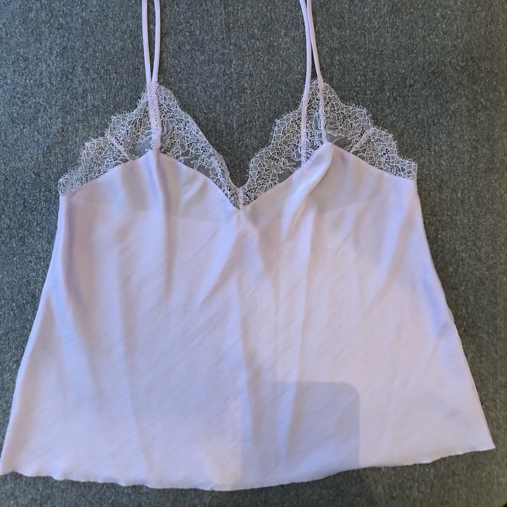 Victoria secret satin lace cami
